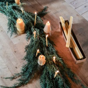 Yellow Beeswax Candles